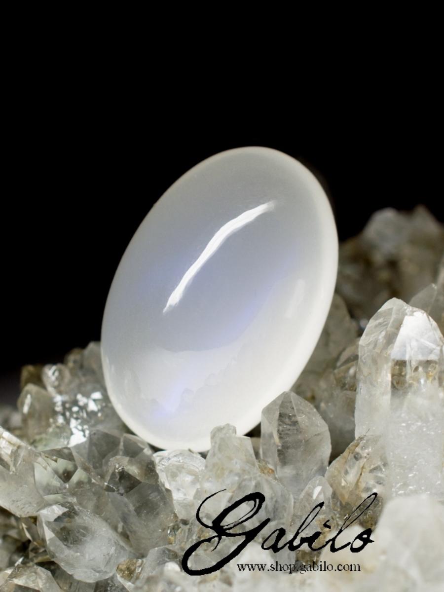 bluish white stone