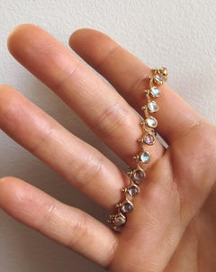 Moonstone and Gold Bracelet