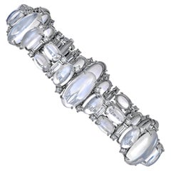 Moonstone Bracelet by Raymond Yard, 37.83 Carats