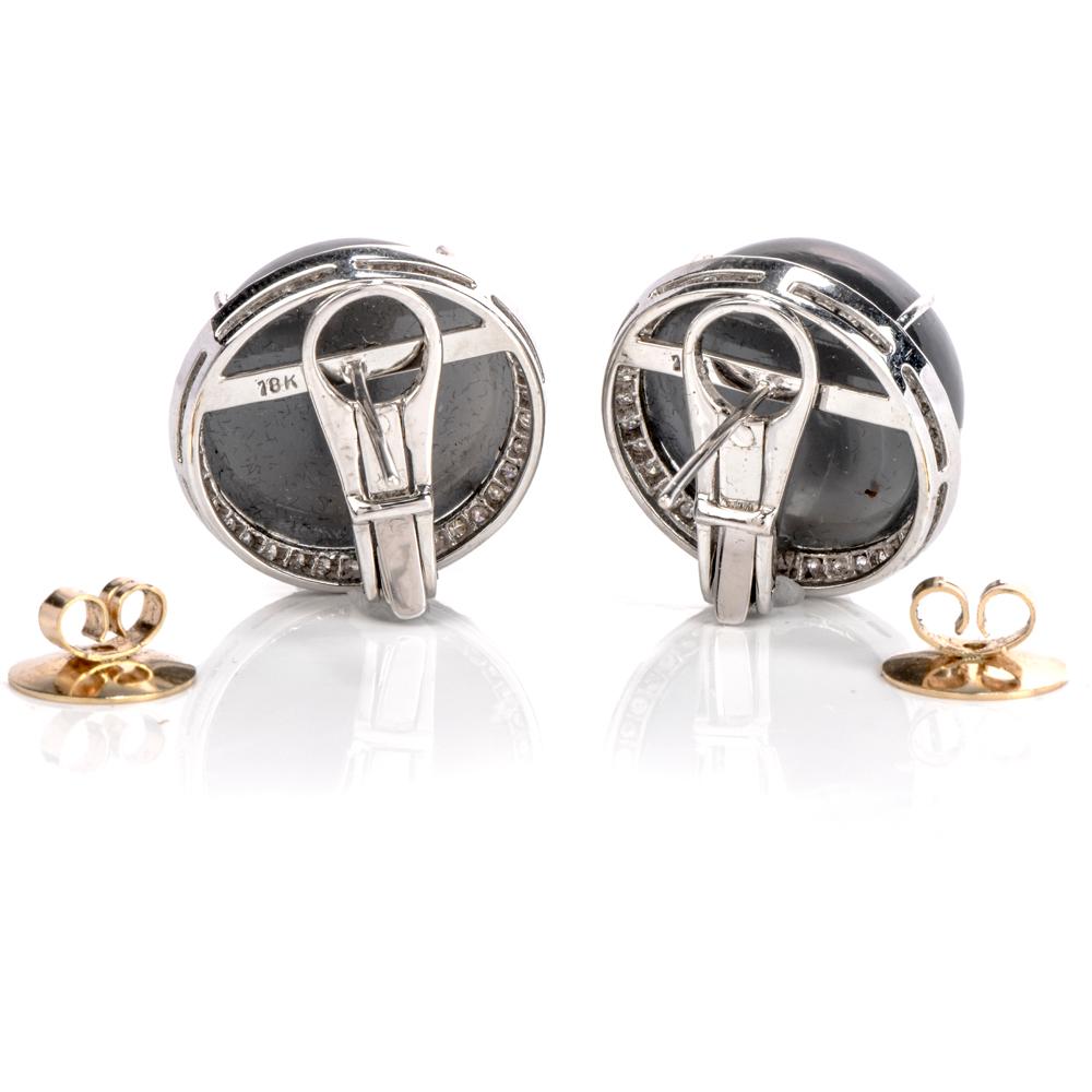 cabochons earrings