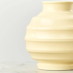 Moonstone Globular Vase by Keith Murray