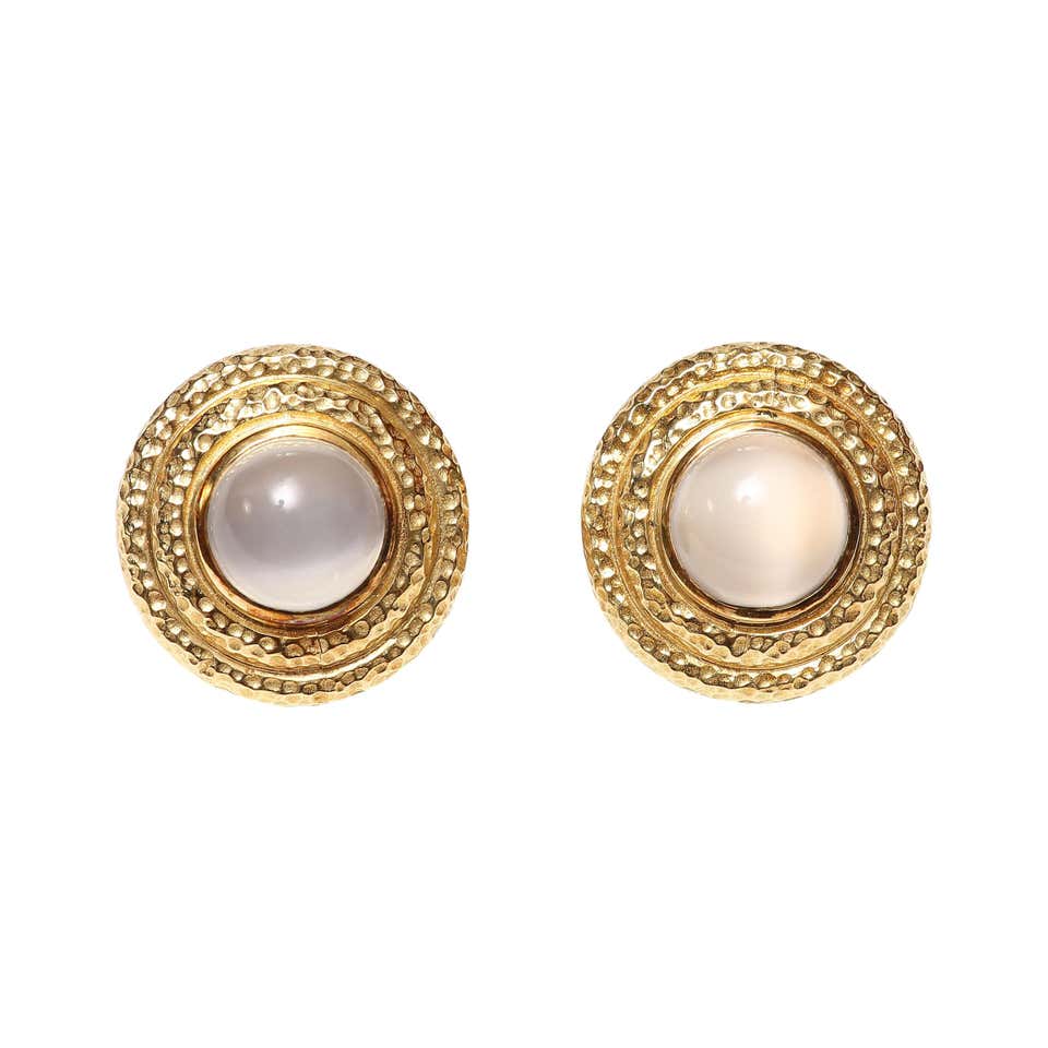 Diamond, Pearl and Antique Clip-on Earrings - 4,622 For Sale at 1stdibs ...