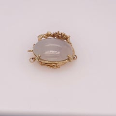 Moonstone Gold Double Pearl Clasp