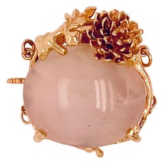 Moonstone Gold Double Pearl Clasp