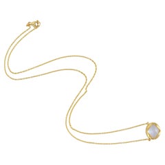 Chaîne collier pendentif en or jaune 18 carats