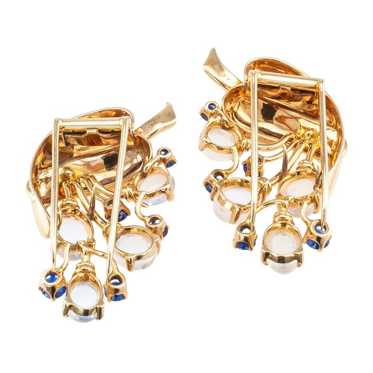 Ensemble Vintage Parure De Bijoux : Clip Et Broche - Occasion