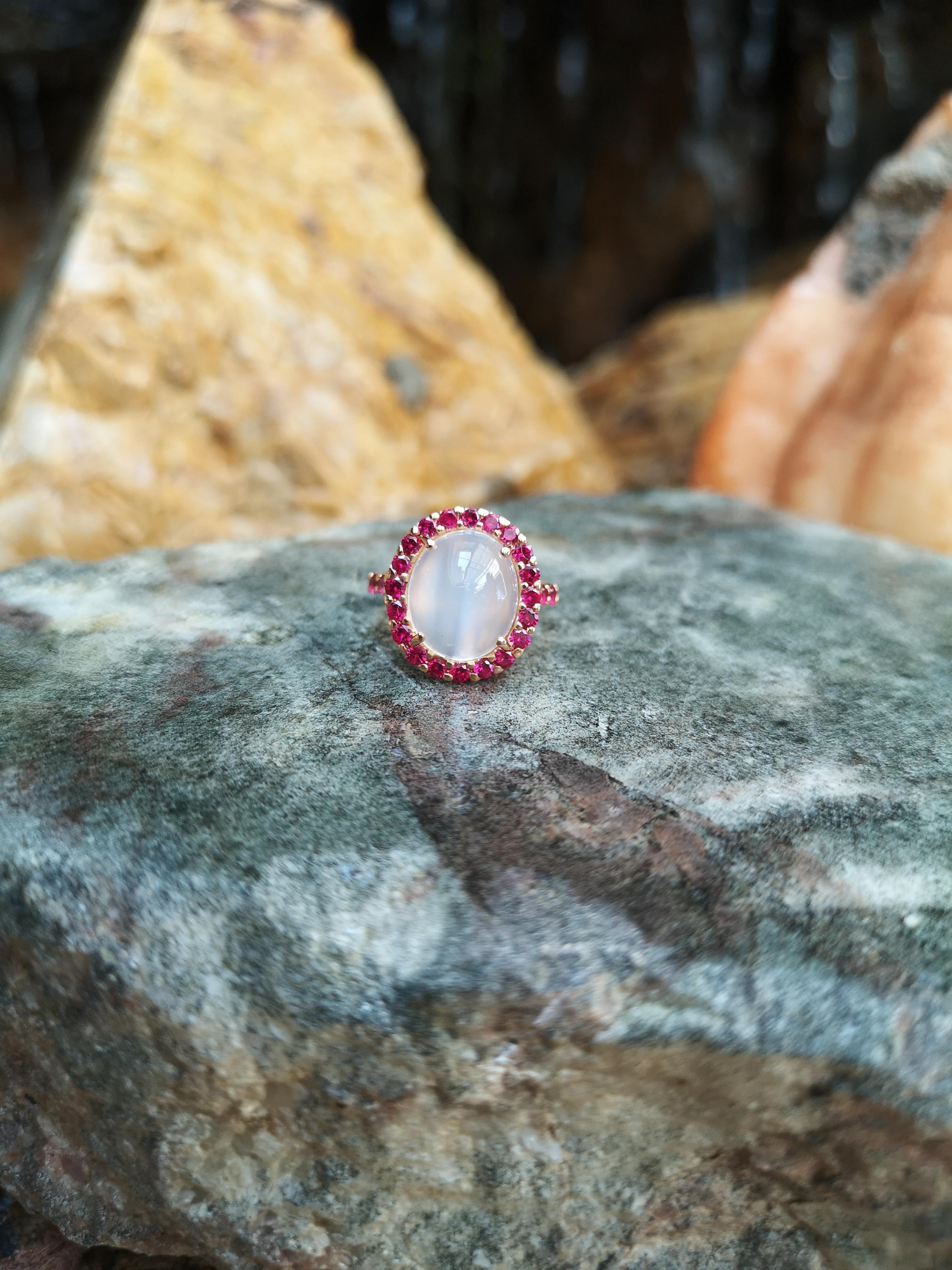 ruby moonstone ring