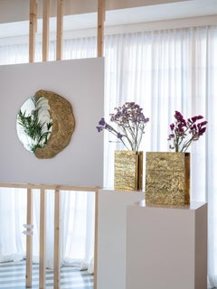 Moonwalk vase MW03, Bronze Cast vase, Lunar Edition