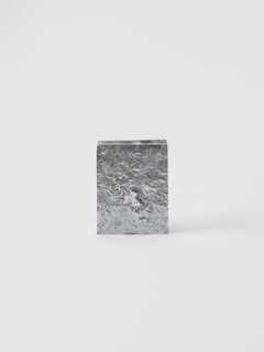 Moonwalk vase MW07, Aluminium Lost Wax Cast vase, Lunar Edition