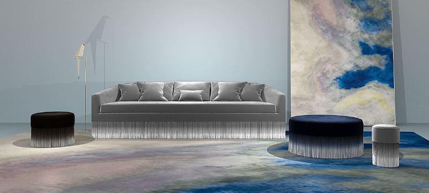 grey sofas