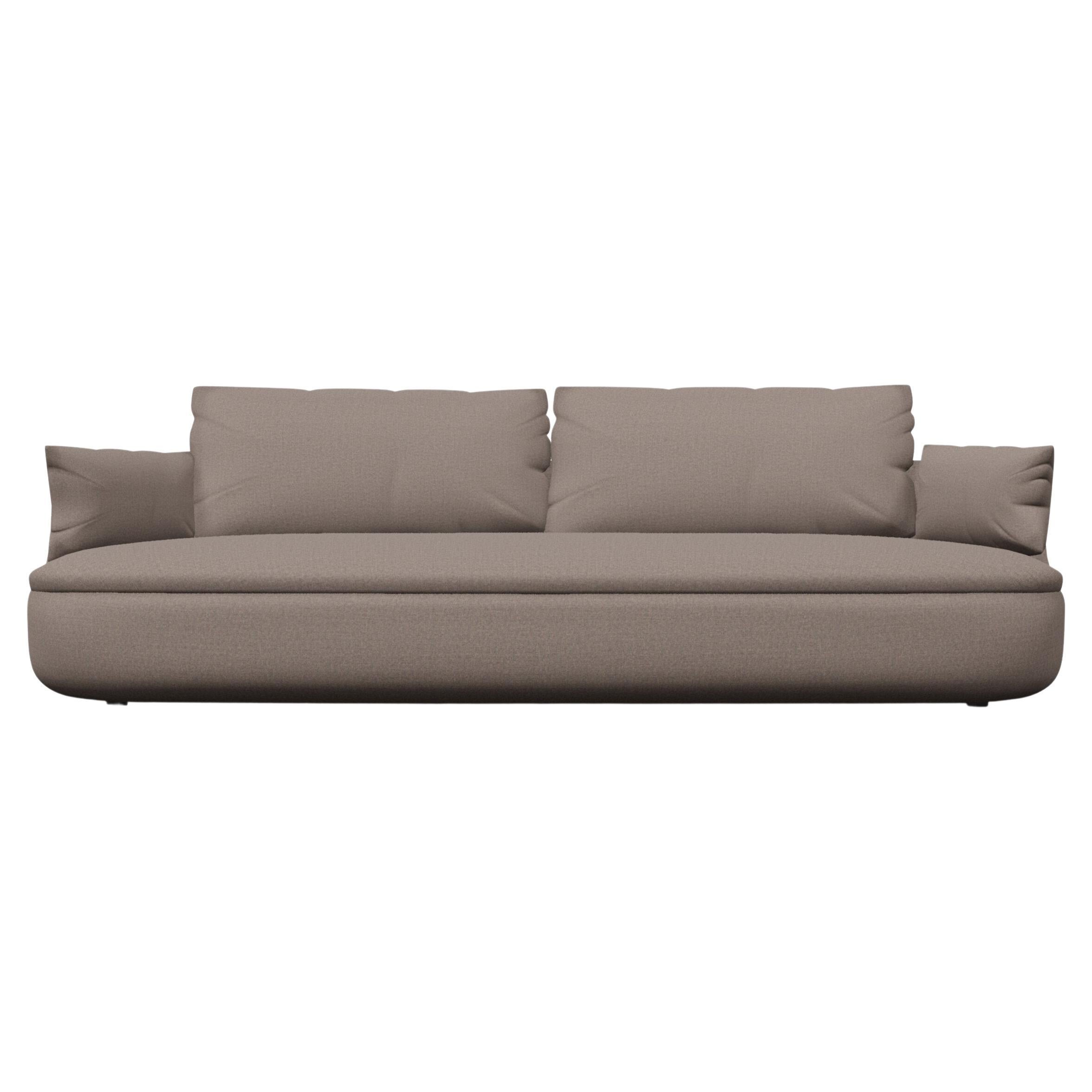 Divano Bart Basic di Moooi in Justo, tappezzeria Sten Beige