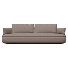 Moooi Bart Basic Sofa in Justo, Sten Beige Upholstery