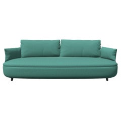 Moooi Bart Canape-Sofa in Tonica 2, 933 Grüne Polsterung