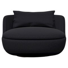 Moooi Bart Swivel Armchair in Foam Seat with Solis, Dawn Upholstery