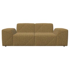 Moooi BFF Double Seater DE01 Low Sofa in Boucle, Rainbow Upholstery