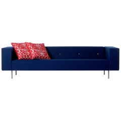 Moooi "Bottoni" 3-Seat Sofa without Rear Shelf in Fabric or Leather