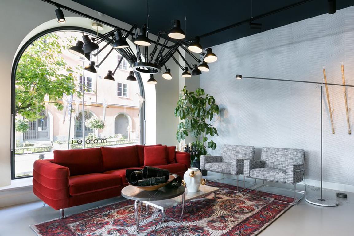 Moooi Boutique 2-Seat Sofa in Divina 3, 836 Upholstery with Pawn Legs In New Condition For Sale In Brooklyn, NY