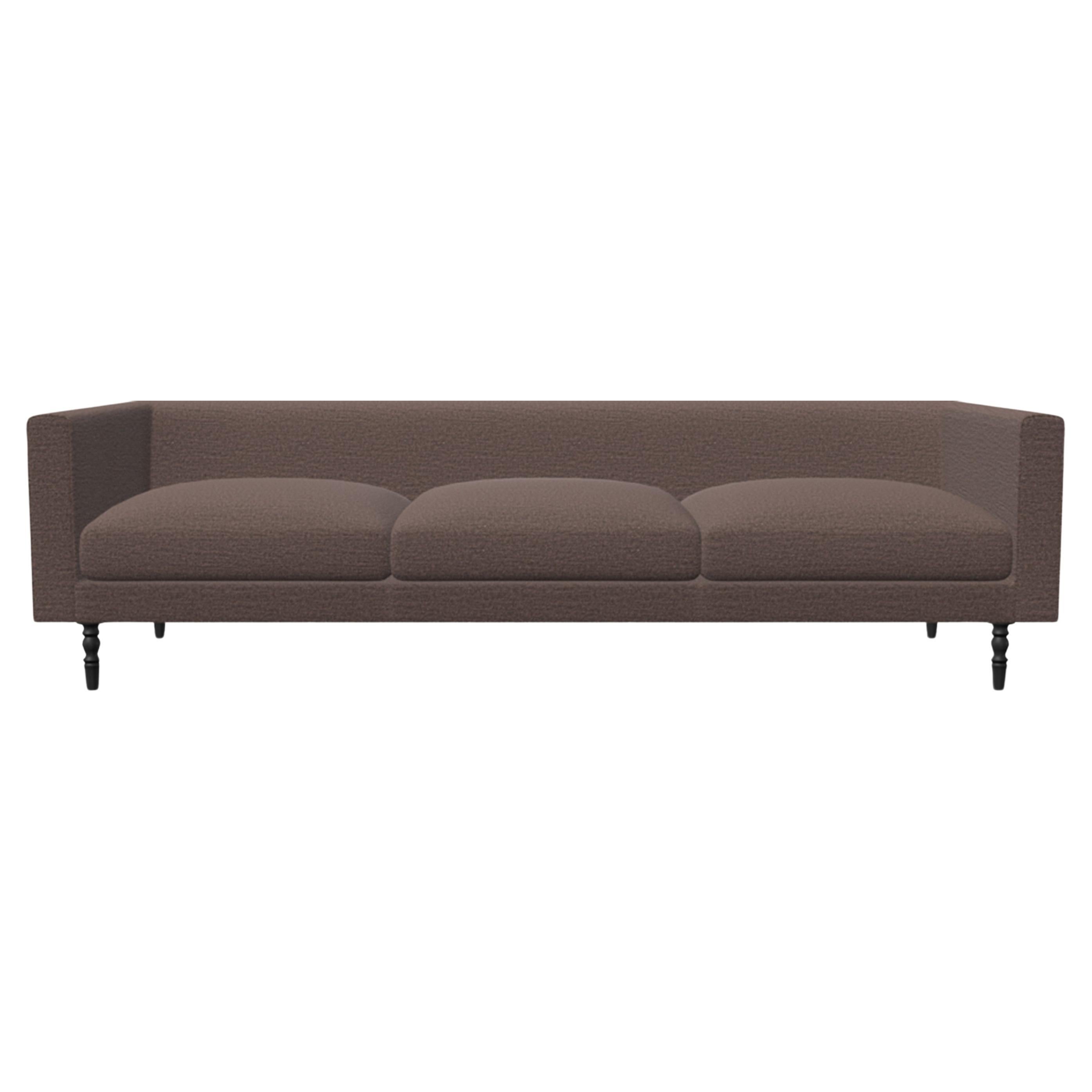 Moooi Boutique 3-Sitz-Sofa in Divina 3, 393 Polsterung mit Pfotenbeinen