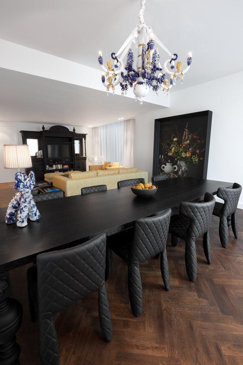 Sofá Boutique Moooi de 3 plazas en tapicería Hallingdal 65, 723 con patas Pawn Moderno en venta