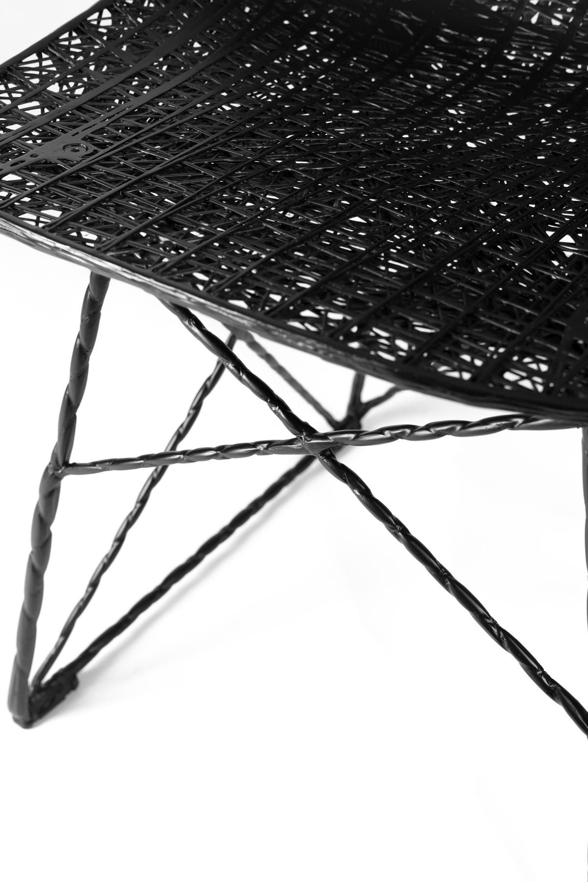 Moooi Carbon Chair in Black Fiber with Epoxy Resin by Bertjan Pot For Sale 4