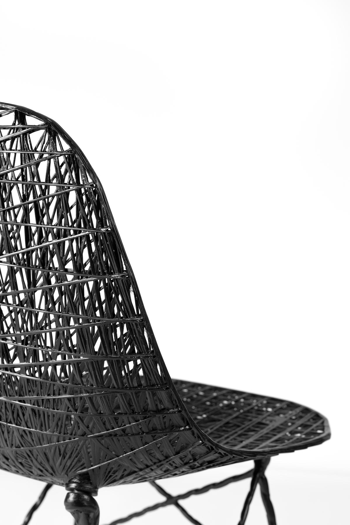 Moooi Carbon Chair in Black Fiber with Epoxy Resin by Bertjan Pot For Sale 5