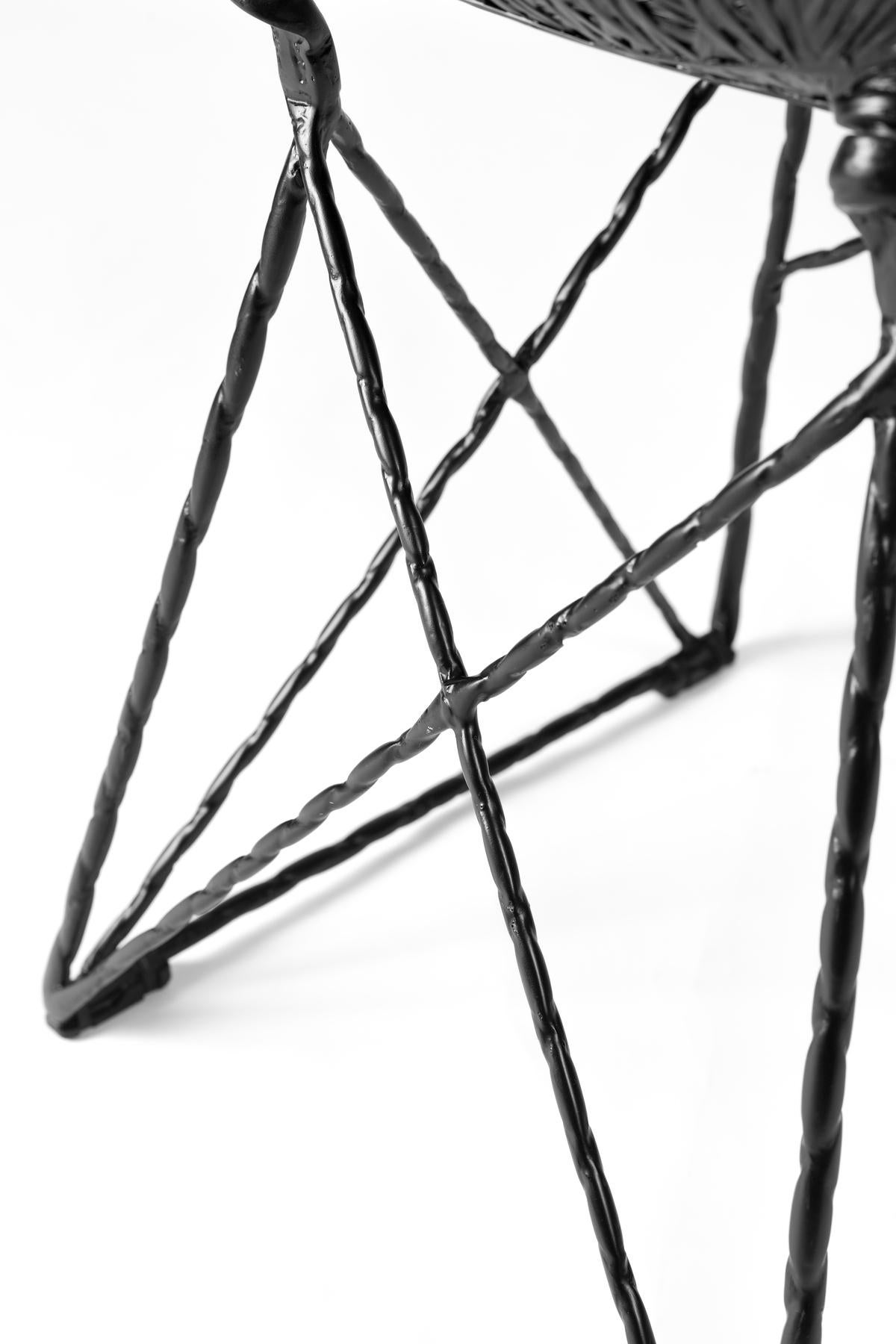 Moooi Carbon Chair in Black Fiber with Epoxy Resin by Bertjan Pot For Sale 6