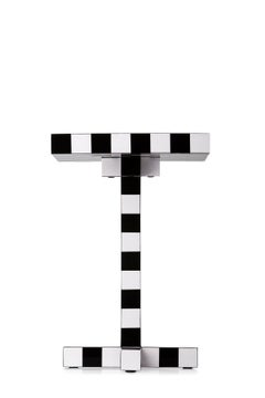 Table d'échecs Moooi en bois laqué avec cadre en acier, MDF par façade