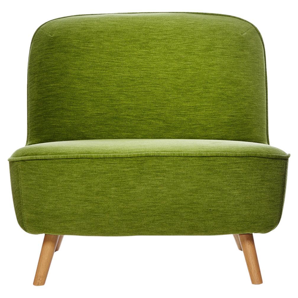 Moooi Cocktail Chair in Hallingdal 65, 980 Upholstery & White Wash Stained Legs For Sale