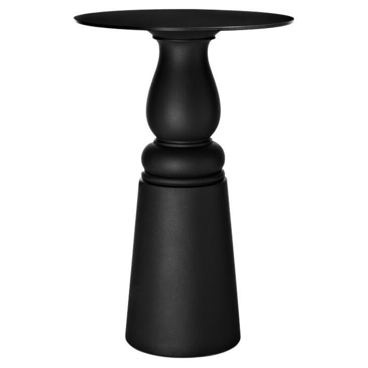 Moooi Container 120 Bar Table in Black Base & Top by Marcel Wanders Studio