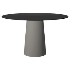 Moooi Container 120 Dining Table in Grey Base & Black Top, Marcel Wanders Studio