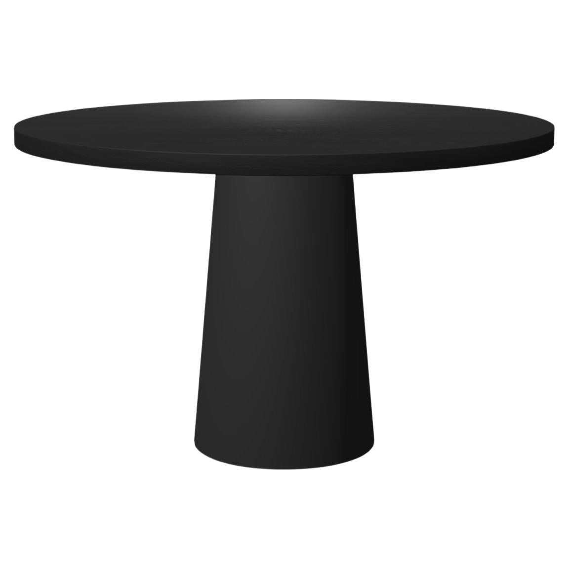 Moooi Container 120 Dining Table with Black Oak Top, Marcel Wanders Studio For Sale