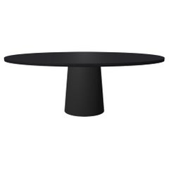 Moooi Container 210 Dining Table with Black Oak Top, Marcel Wanders Studio