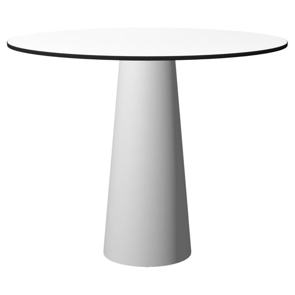 Moooi Container 90 Dining Table in White Base & Top by Marcel Wanders Studio For Sale