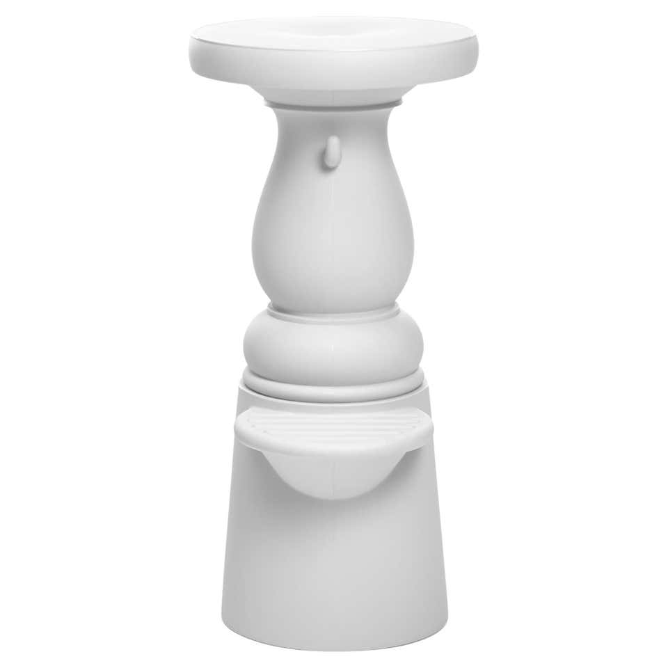 Kartell Stone Stool in Crystal by Marcel Wanders For Sale at 1stDibs ...