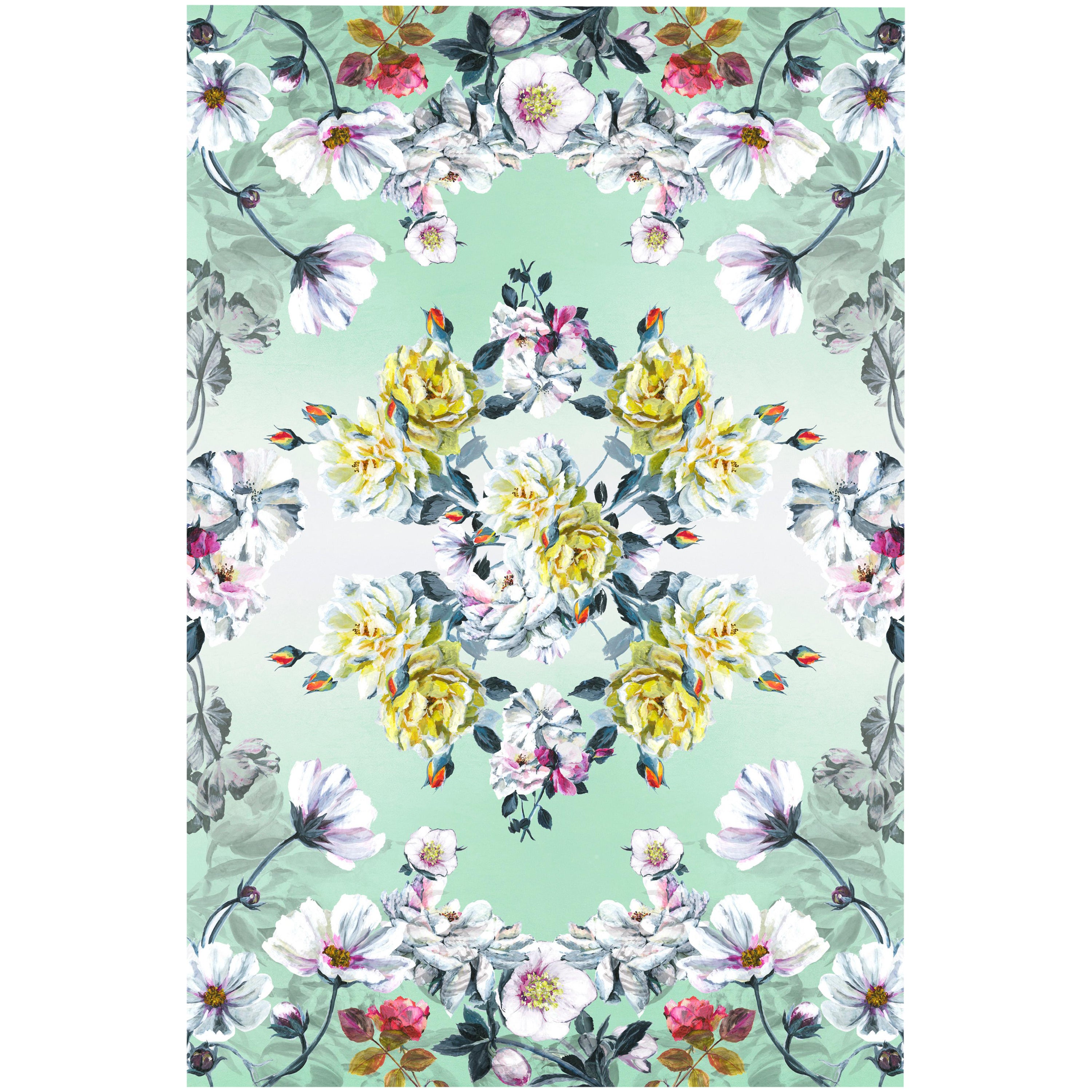 Tapis Moooi Couture Rose Fuchsia en polyamide de fil souple de Tricia Guild