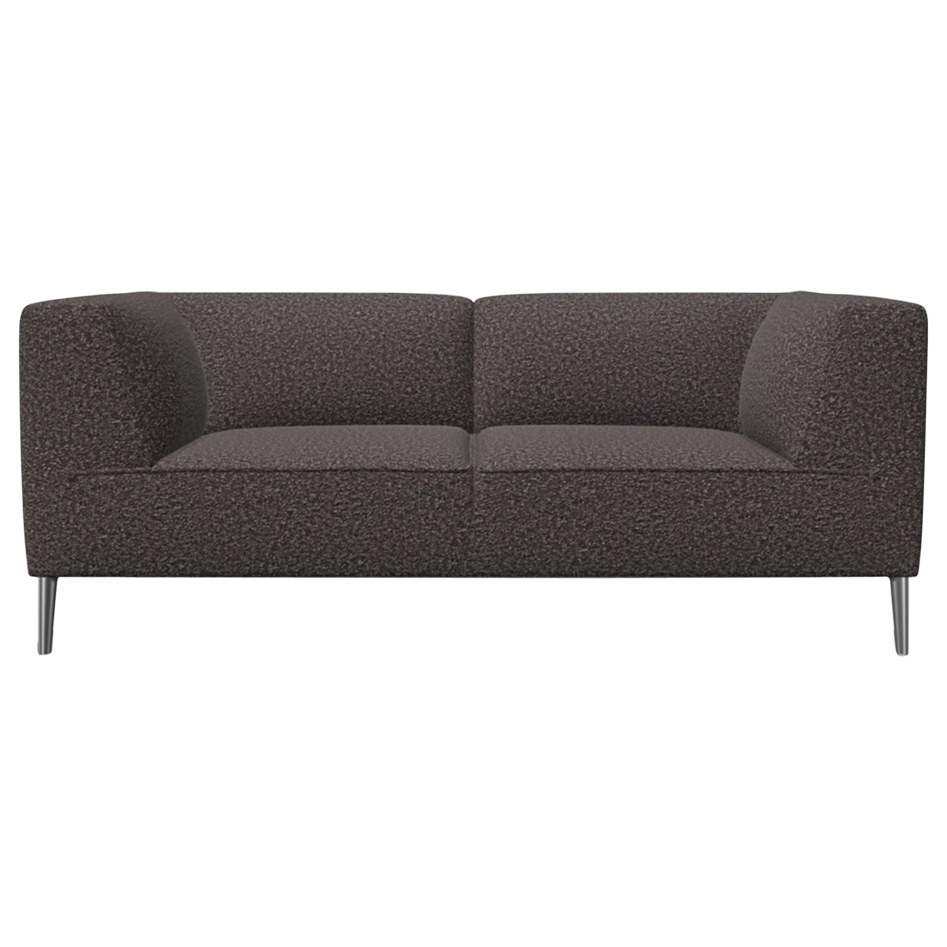 Moooi Zweisitziges Sofa So Good mit Divina MD-Polsterung und polierten Aluminiumfüßen