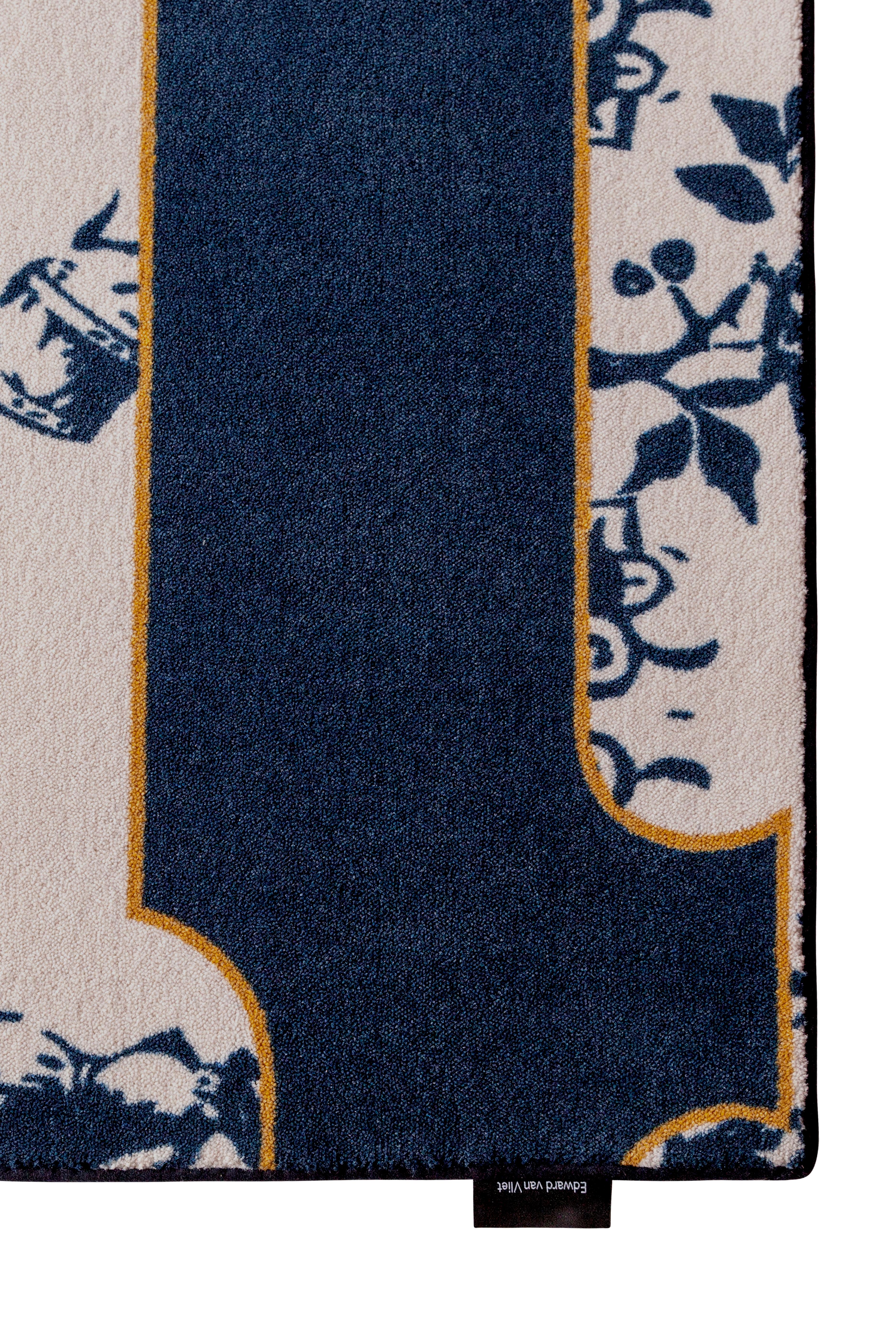 Contemporary Moooi Dutch Sky Blue Rug in Soft Yarn Polyamide by Edward van Vliet For Sale