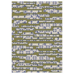 Moooi Dutch Sky Gold Rug in Soft Yarn Polyamide by Edward van Vliet