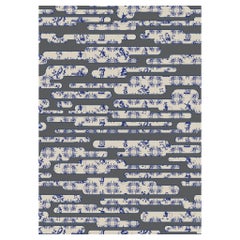 Moooi Dutch Sky Grey Rug in Low Pile Polyamide by Edward Van Vliet