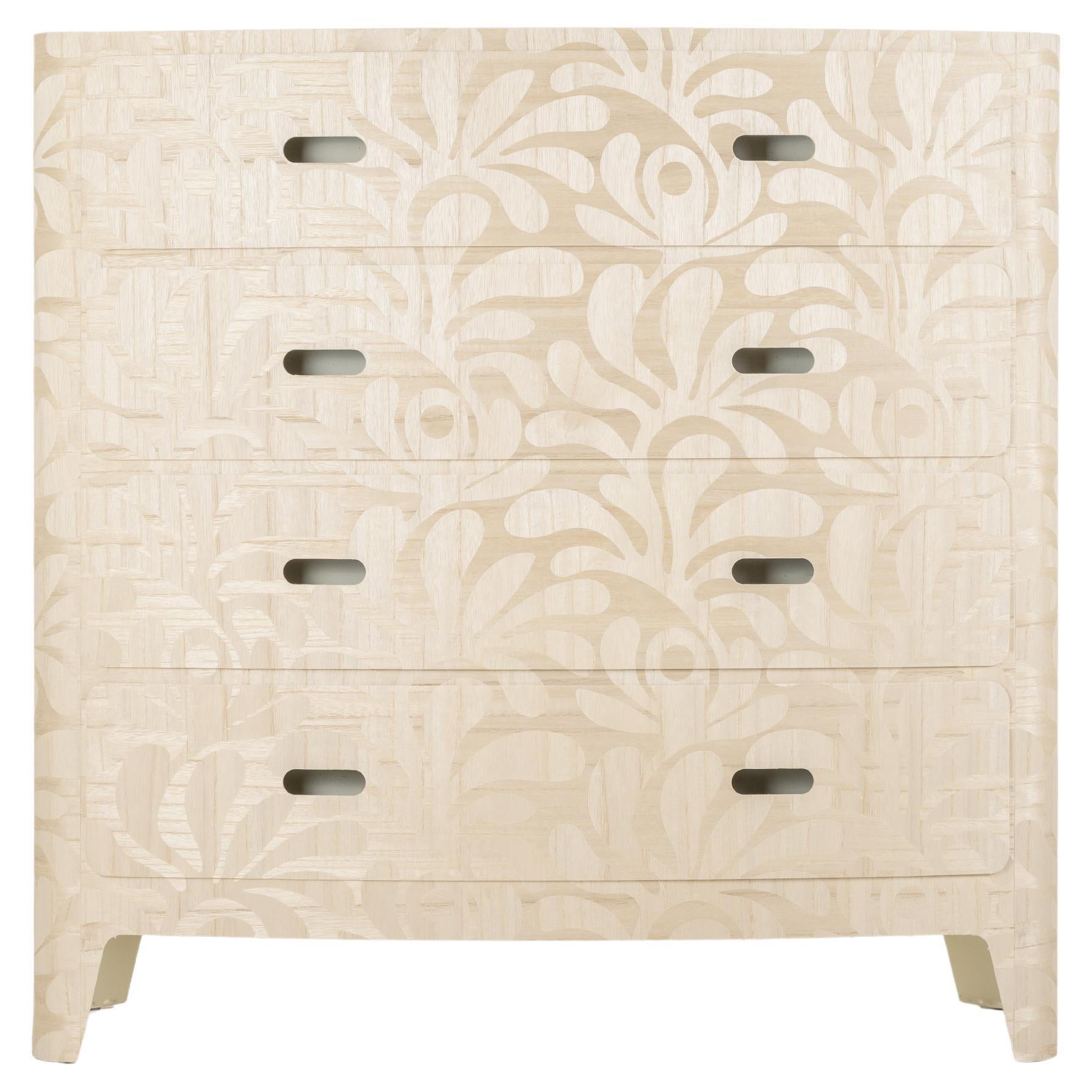 Éditions Moooi, Eek Dresser Woodblock Beetle Fern, limitée n°1/10