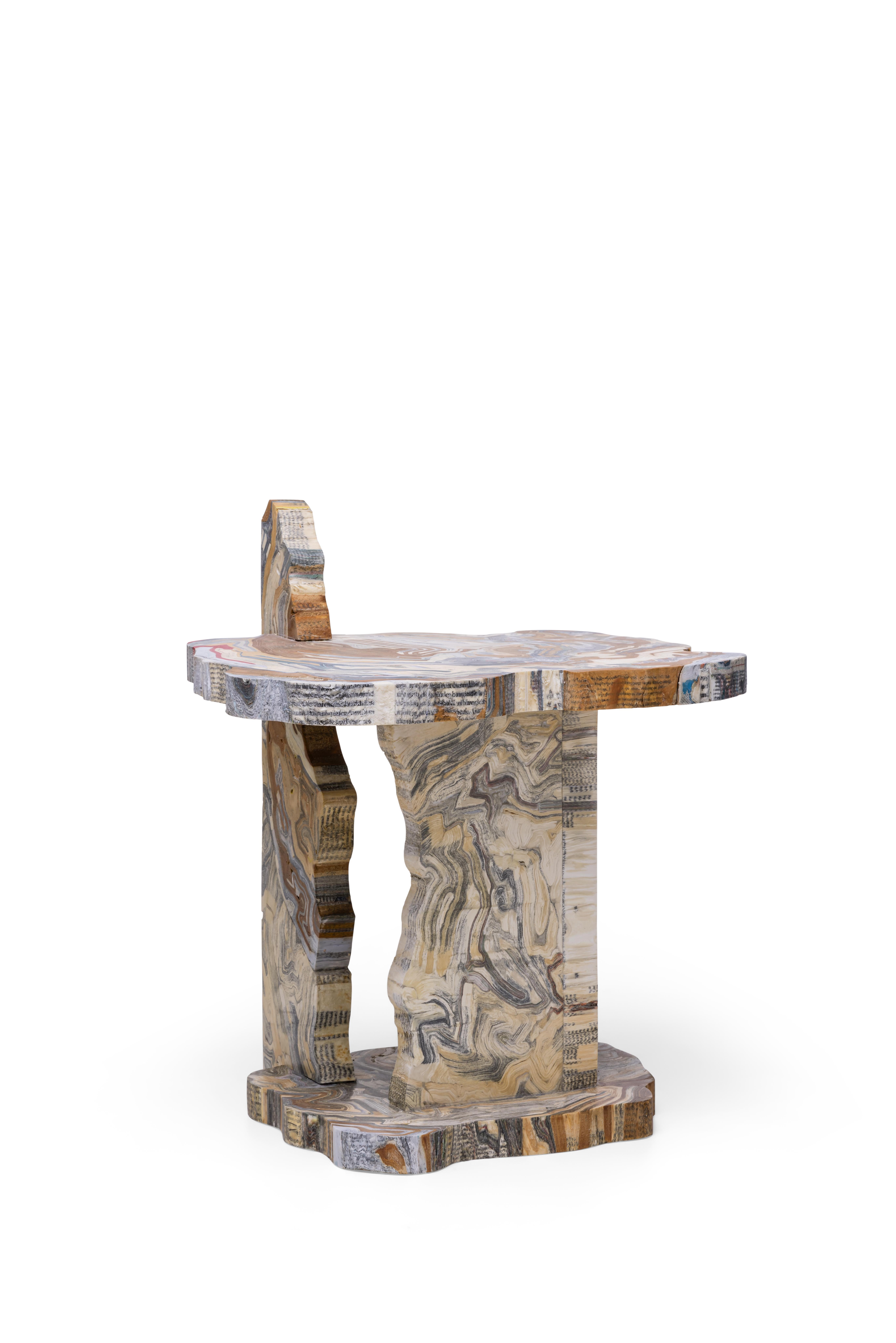 Néerlandais Éditions Moooi, Restes transformées, table d'appoint, édition unique et limitée n° 2/10 en vente