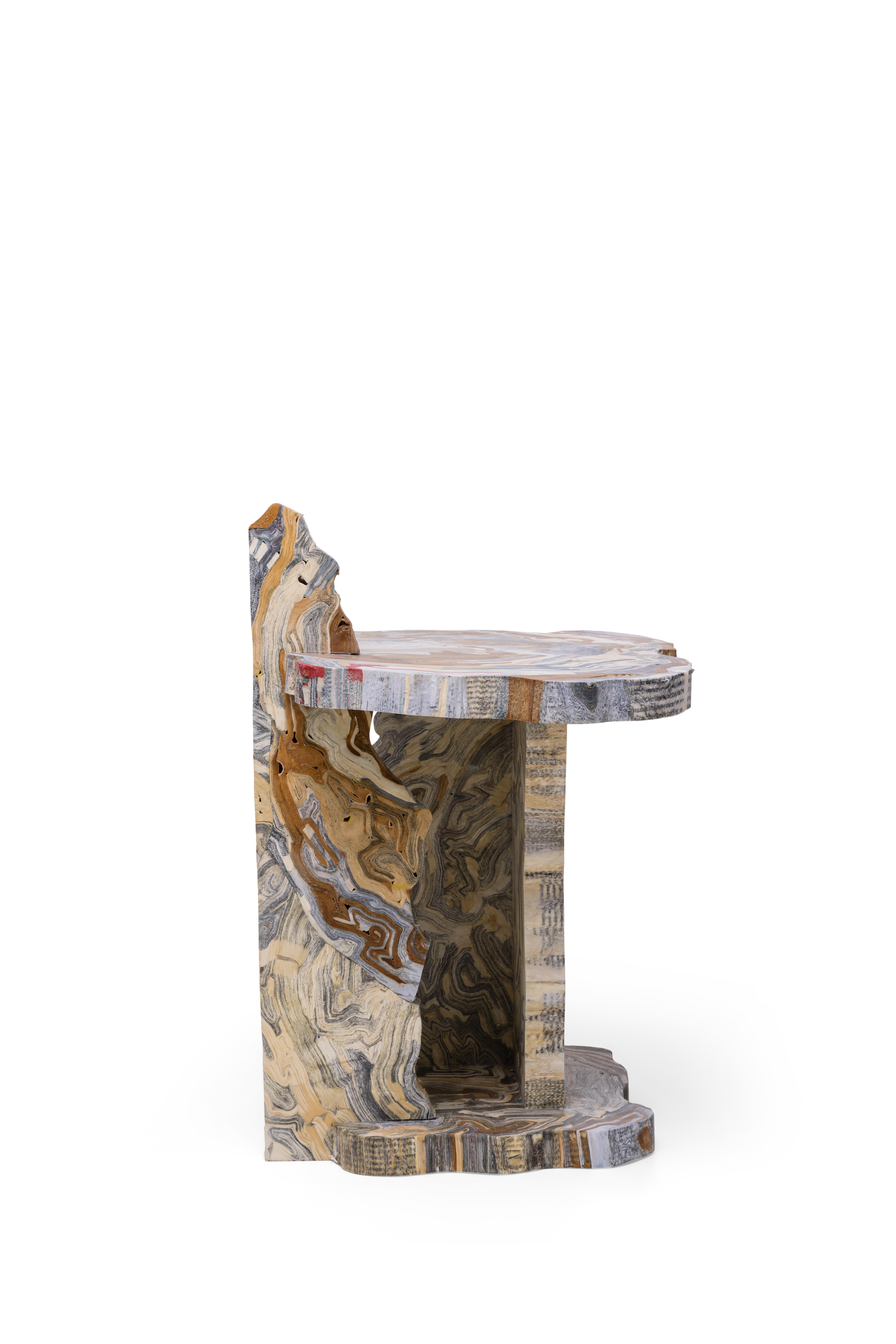 Fait main Éditions Moooi, Restes transformées, table d'appoint, édition unique et limitée n° 2/10 en vente