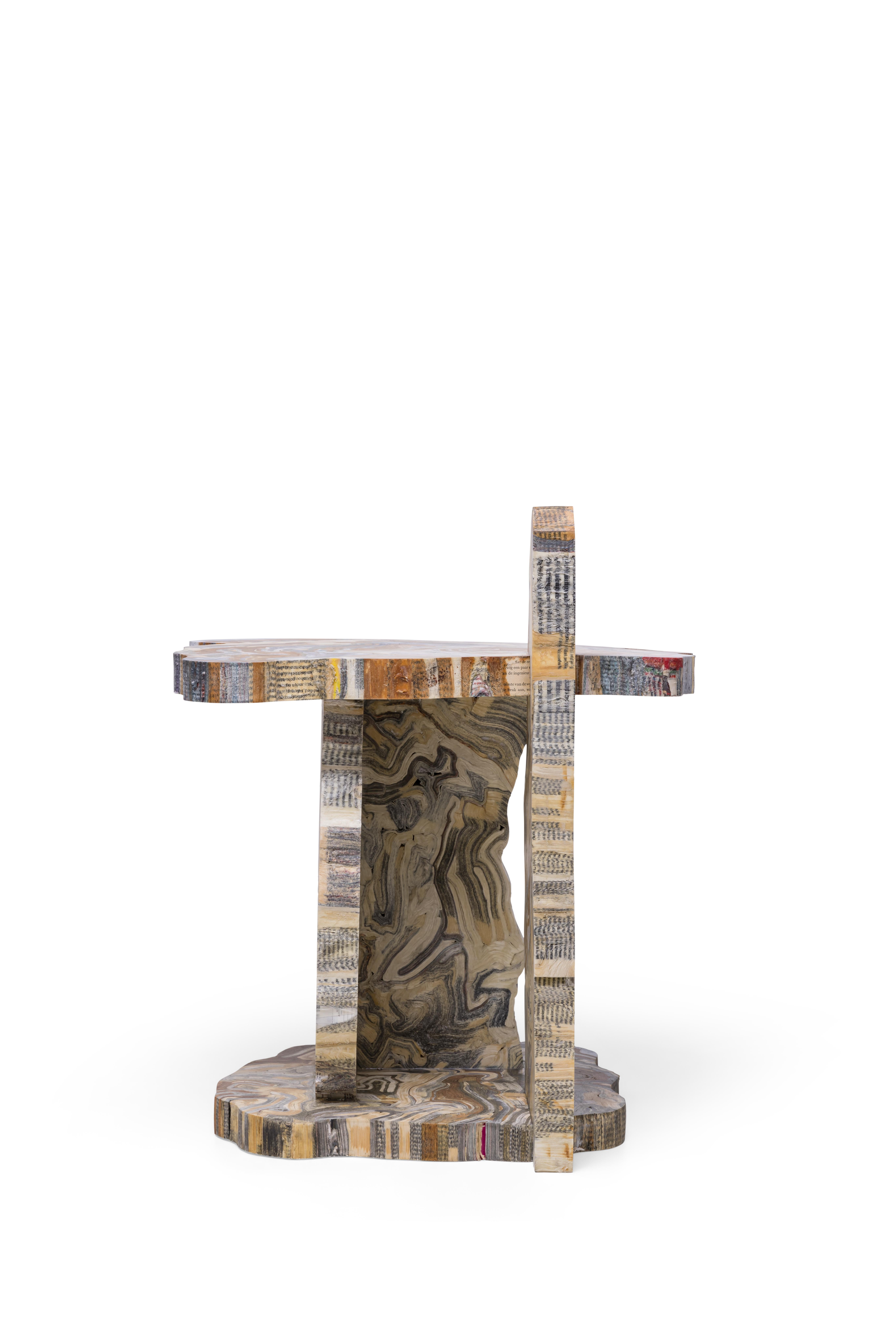 Éditions Moooi, Restes transformées, table d'appoint, édition unique et limitée n° 2/10 Neuf - En vente à BREDA, NL