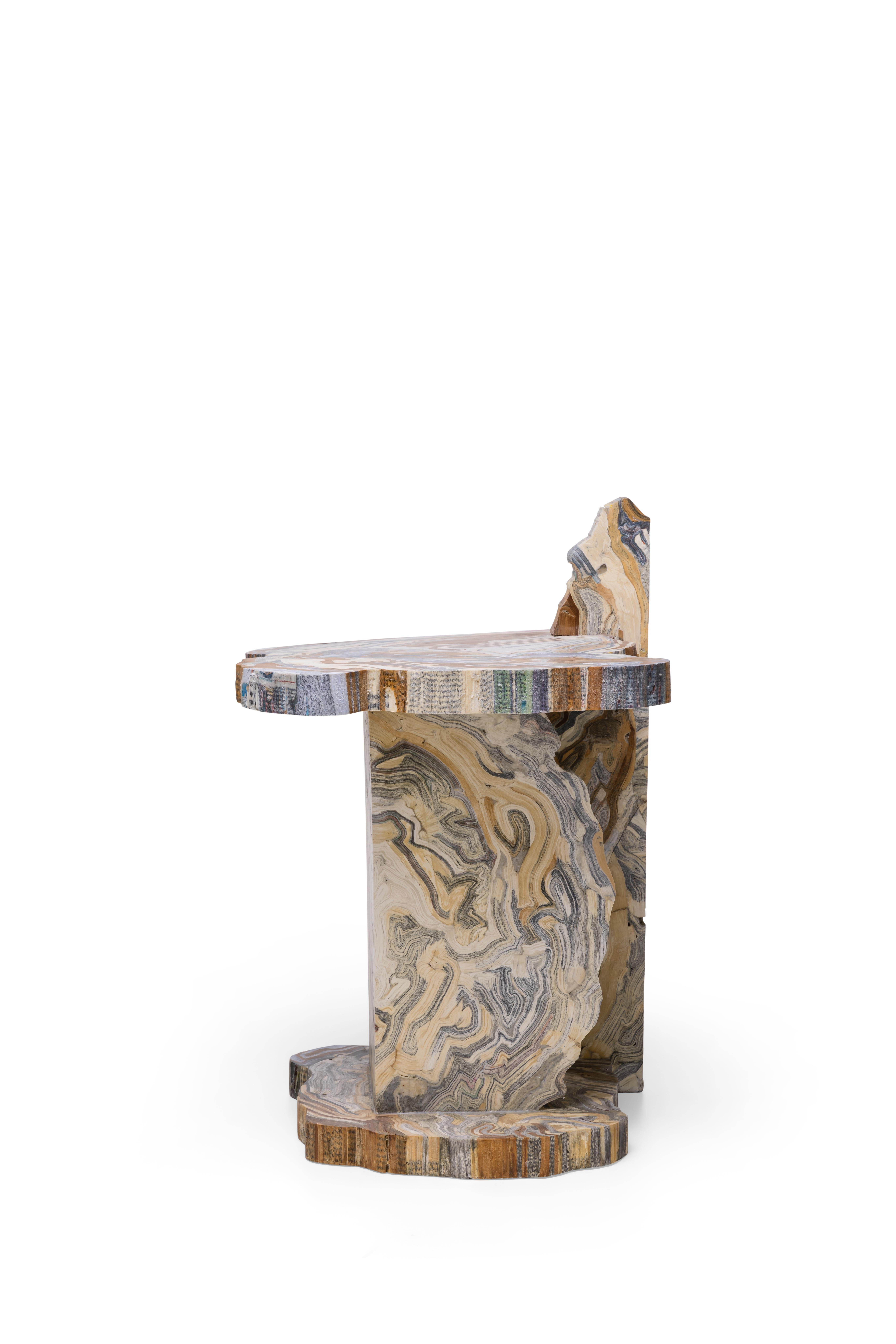 XXIe siècle et contemporain Éditions Moooi, Restes transformées, table d'appoint, édition unique et limitée n° 2/10 en vente