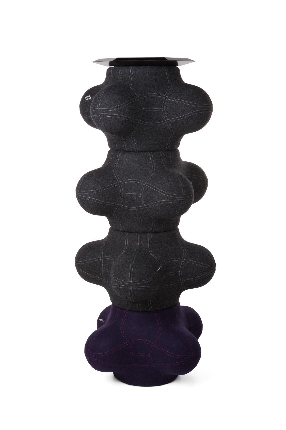 Modern Moooi Elements 001 Ruby Red Table in Solid Wood by Jaime Hayon For Sale