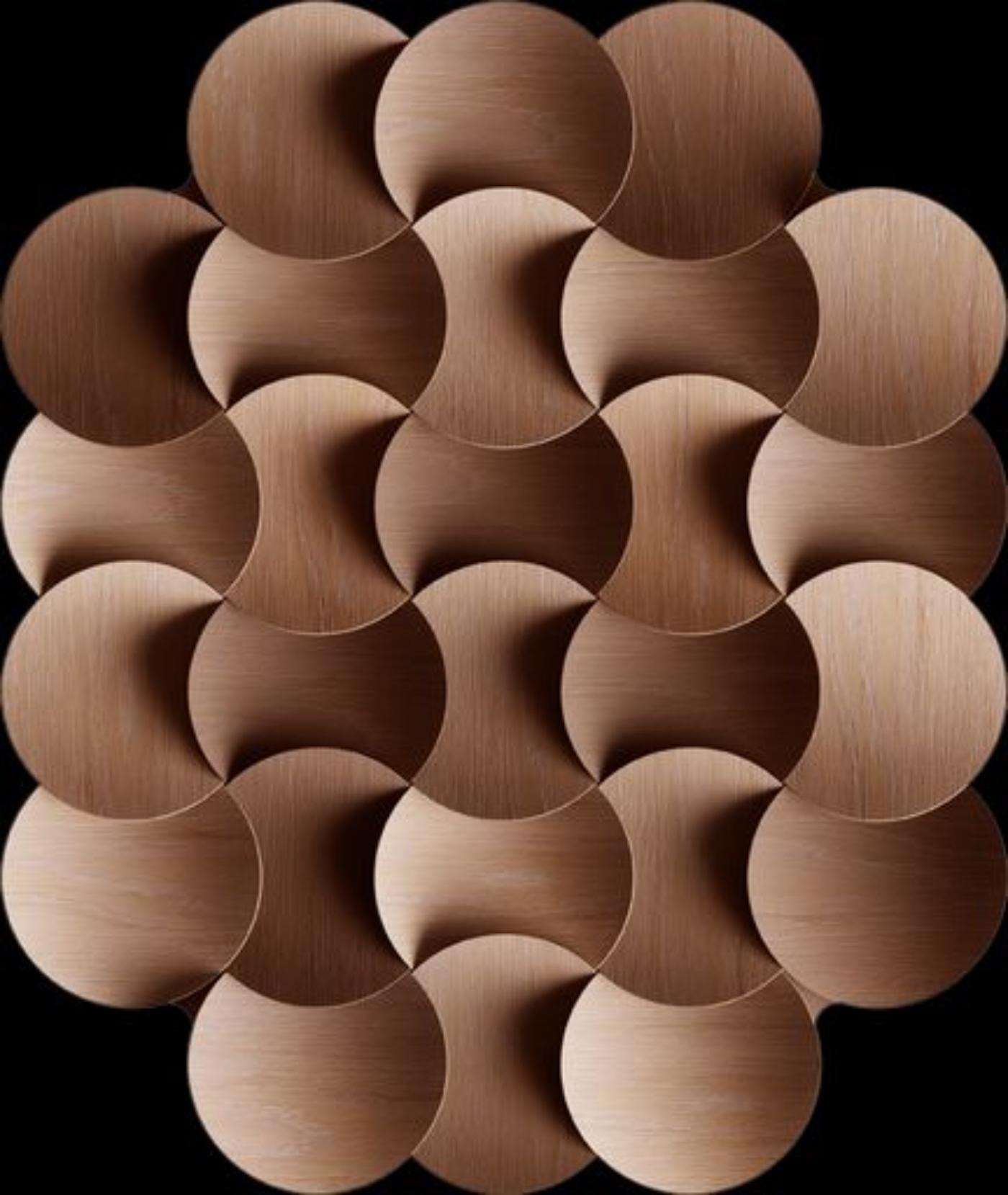 Moooi Ellipse Crest Teppich aus weichem Garn von Sjoerd Vroonland (21. Jahrhundert und zeitgenössisch) im Angebot