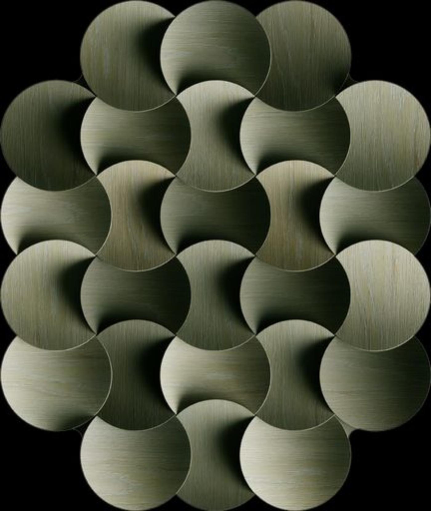 Moooi Ellipse Crest Teppich aus weichem Garn von Sjoerd Vroonland im Angebot 1