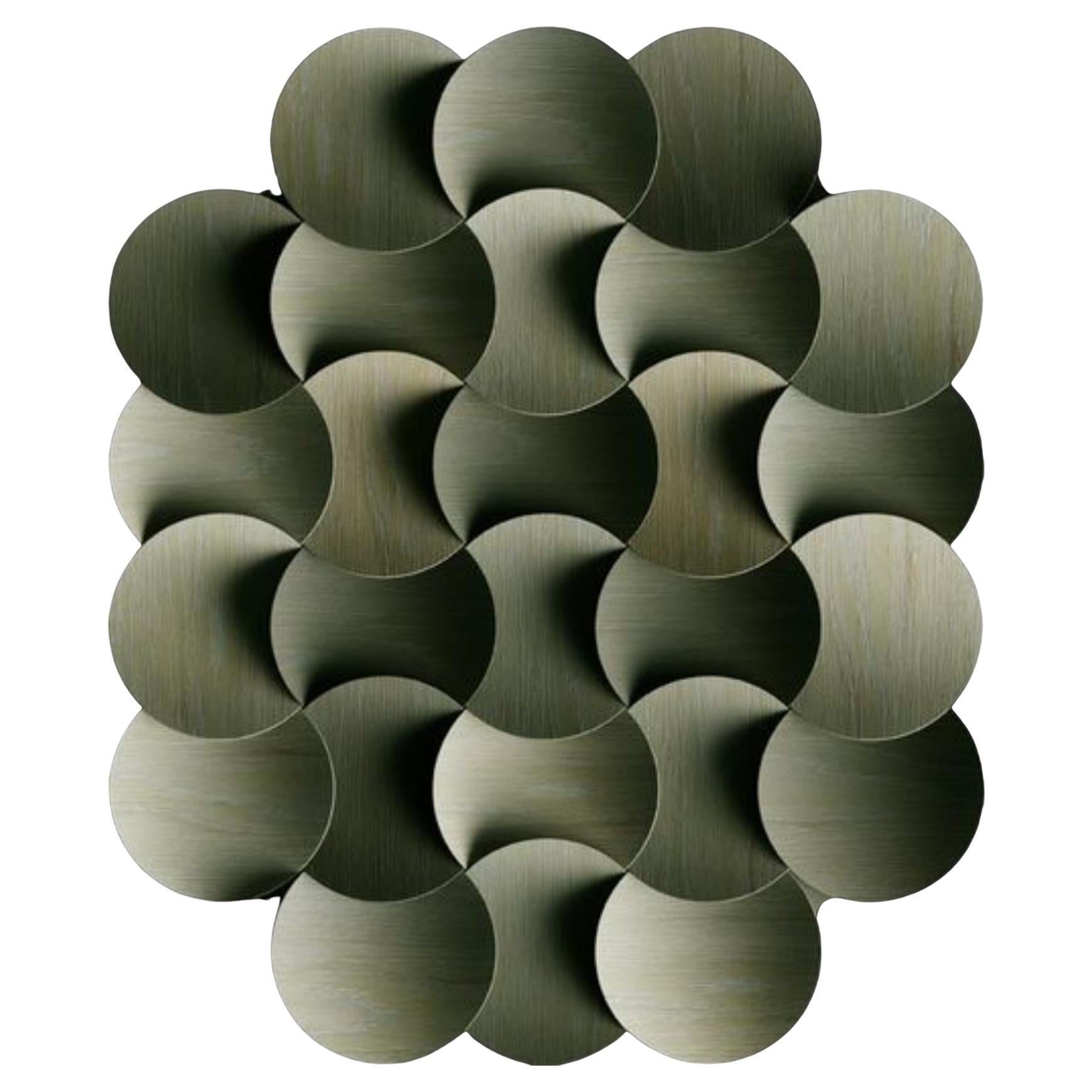 Moooi Ellipse Crest Teppich aus weichem Garn von Sjoerd Vroonland