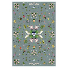 Moooi Garden of Eden Grey Rug in Low Pile Polyamide by Edward van Vliet