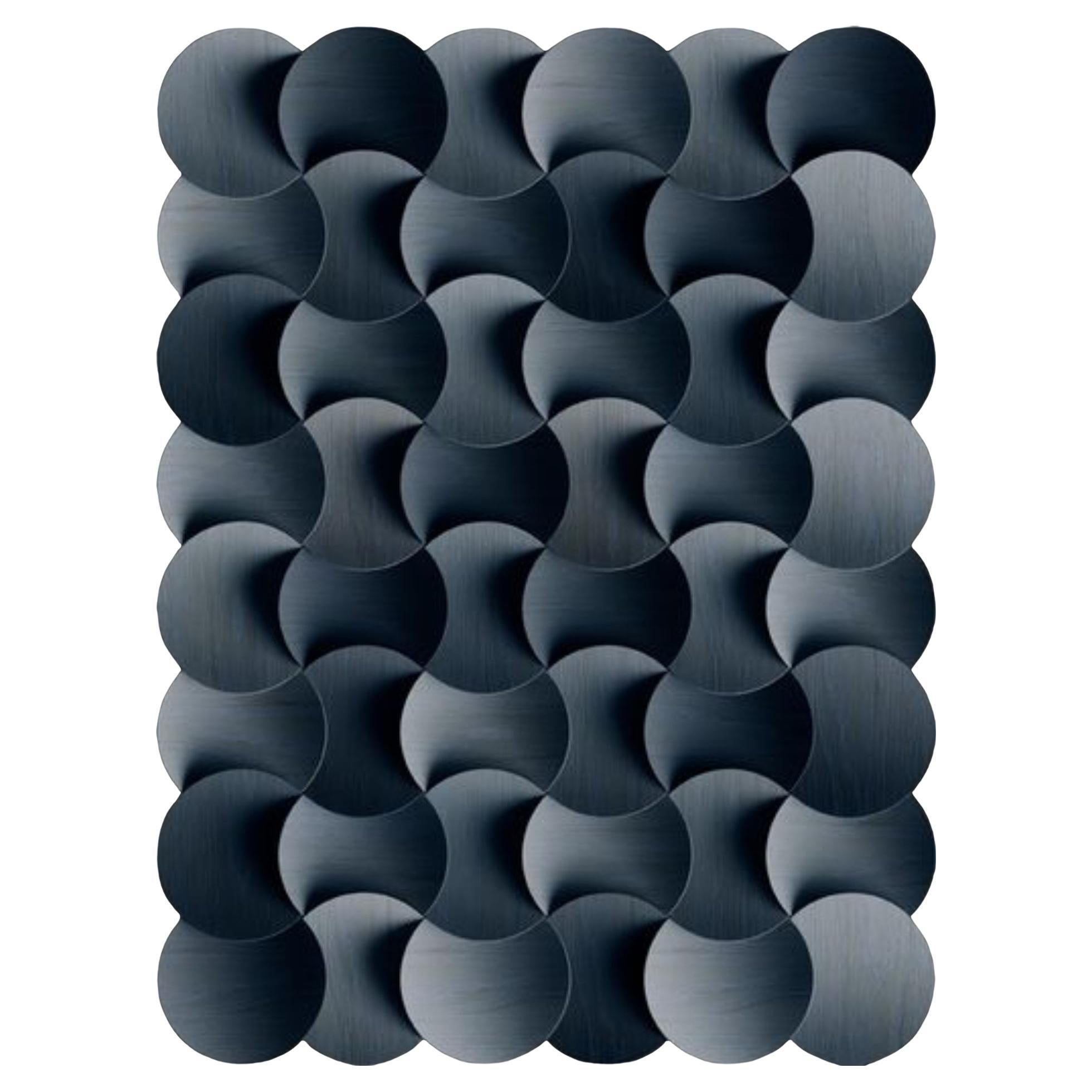 Moooi Grain Line Großer Teppich aus weichem Garn von Sjoerd Vroonland
